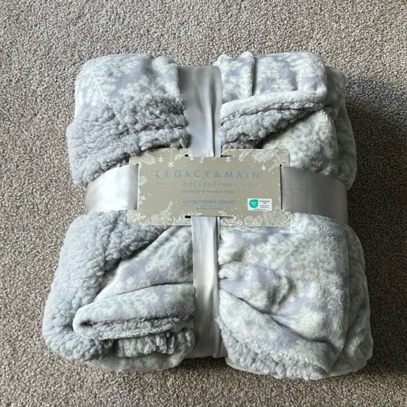 Brand New Paper Store Exclusive Luxury Sherpa Throw - Picture 1 of 5